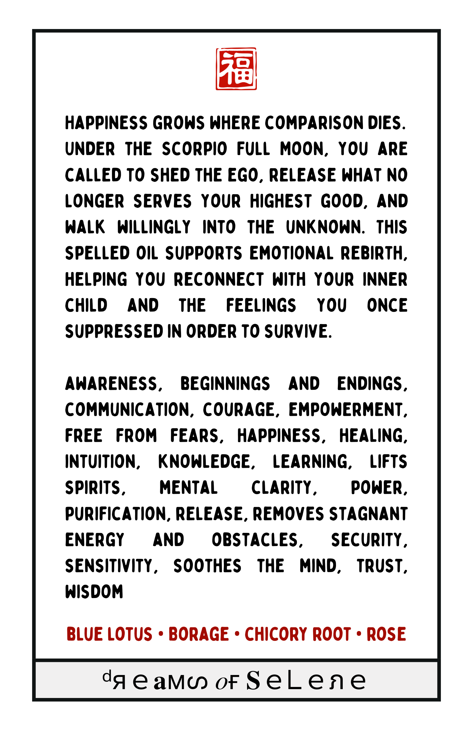 PRE-ORDER: Scorpio Full Moon Oil