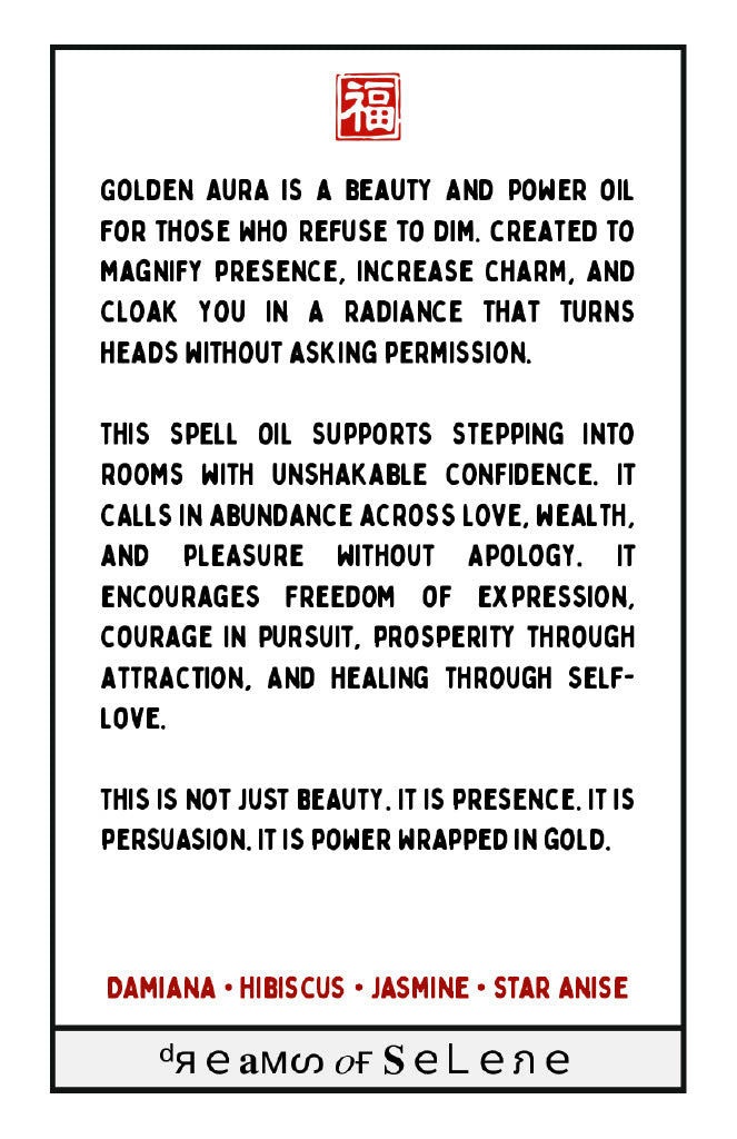 PRE-ORDER: Golden Aura