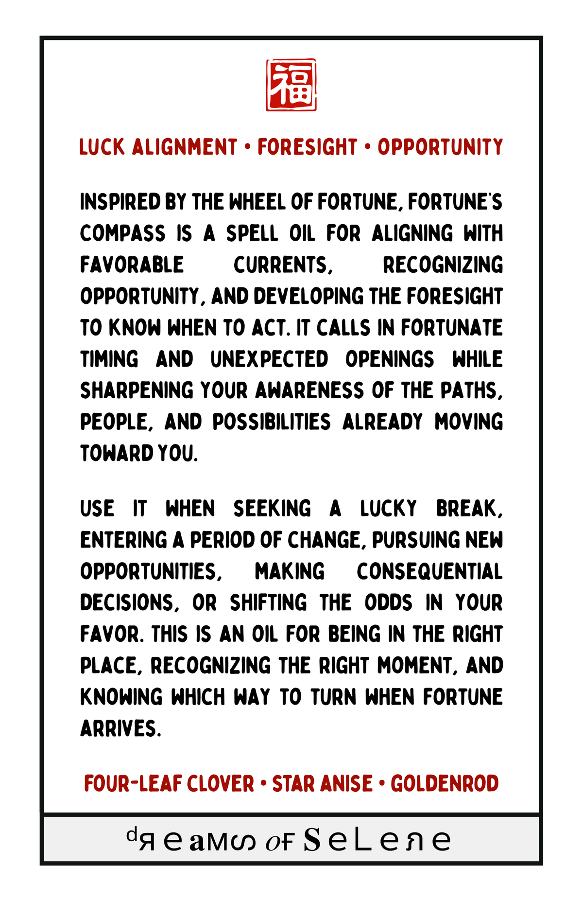 Fortune's Compass